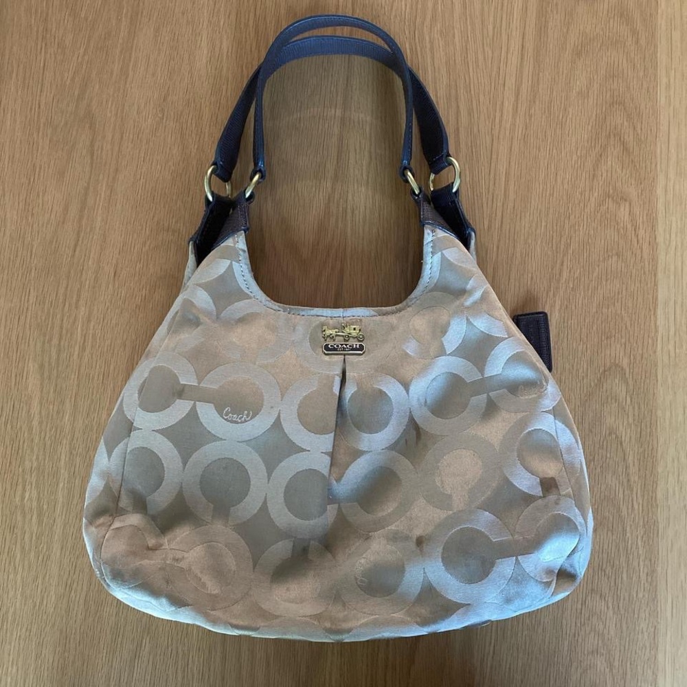 Coach Monogram C Signature Shoulder Bag